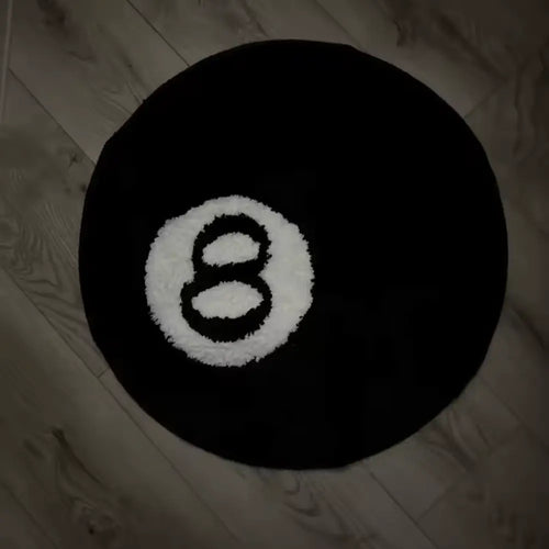 8 ball rug