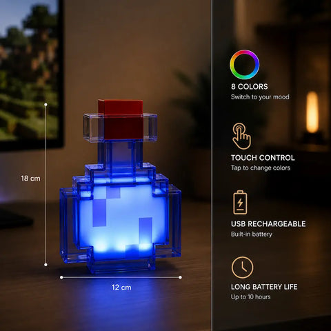 Minecraft Potion Lamp - 3