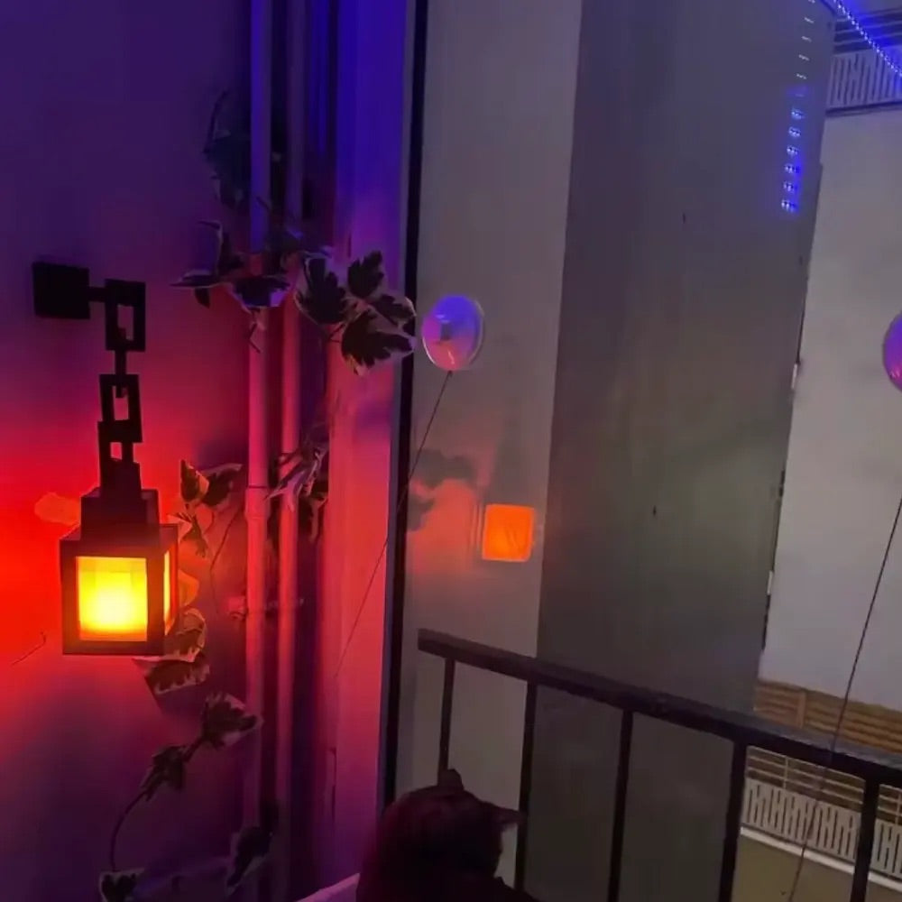 Minecraft Lantern Wall