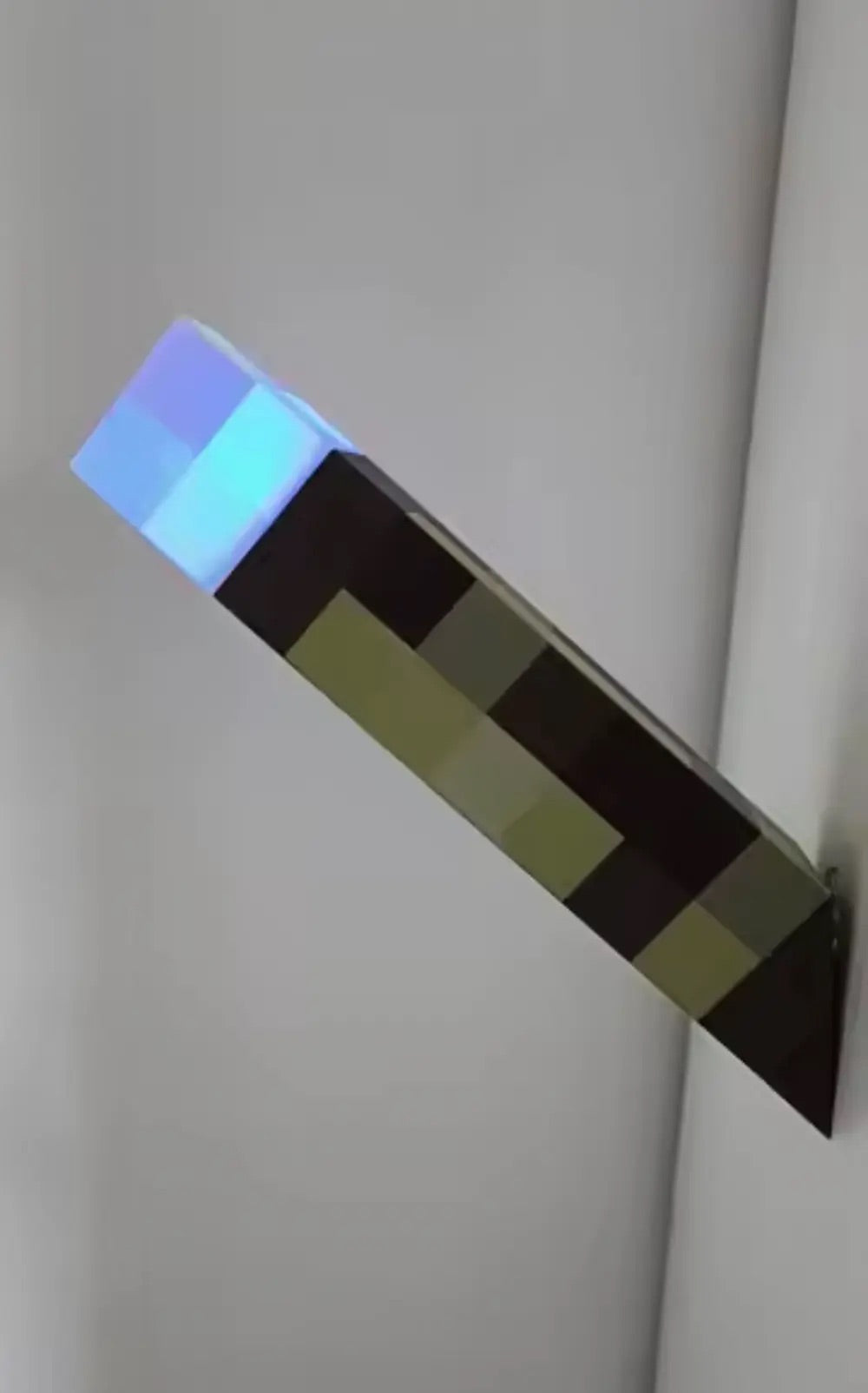 Minecraft Torch Lit