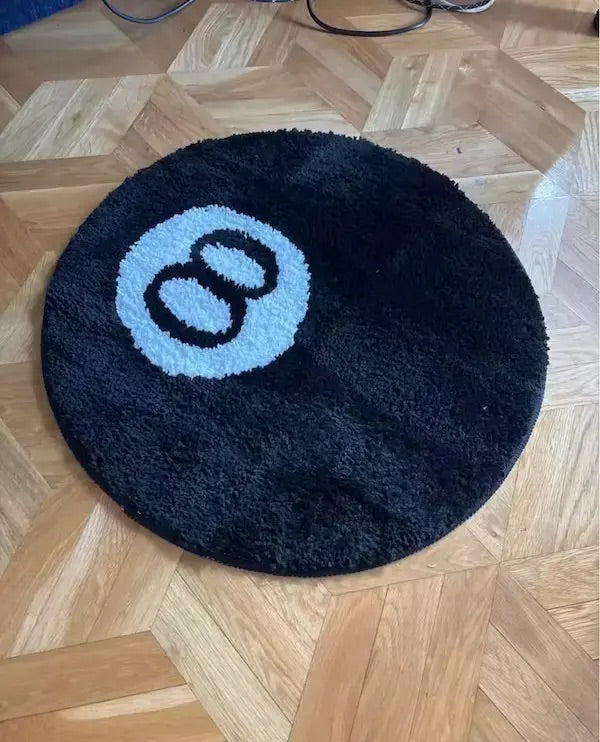 8-Ball Rug Floor